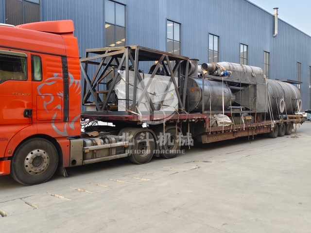 滿(mǎn)滿(mǎn)一車(chē)!活性炭生產(chǎn)線(xiàn)配件發(fā)貨中